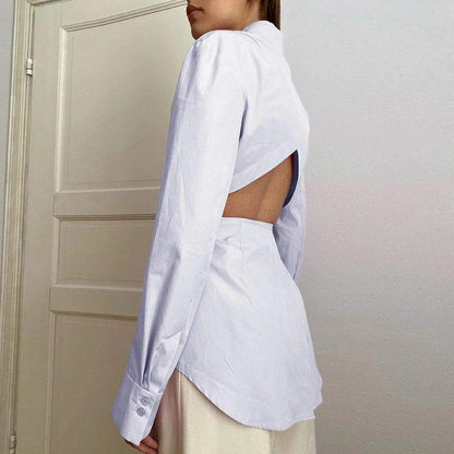 Peekaboo Sexy Back Blouse