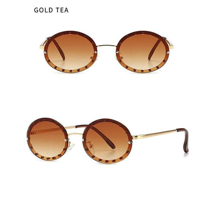 Valentina Studded Vintage Sunglasses