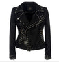 Snakeskin Suede Black
