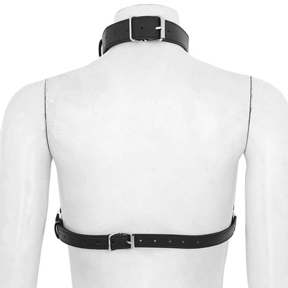 Punk Gothic Chained Harness