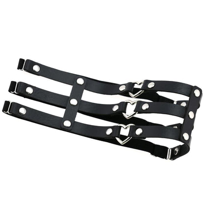 Triple Love Threat Garter Belt