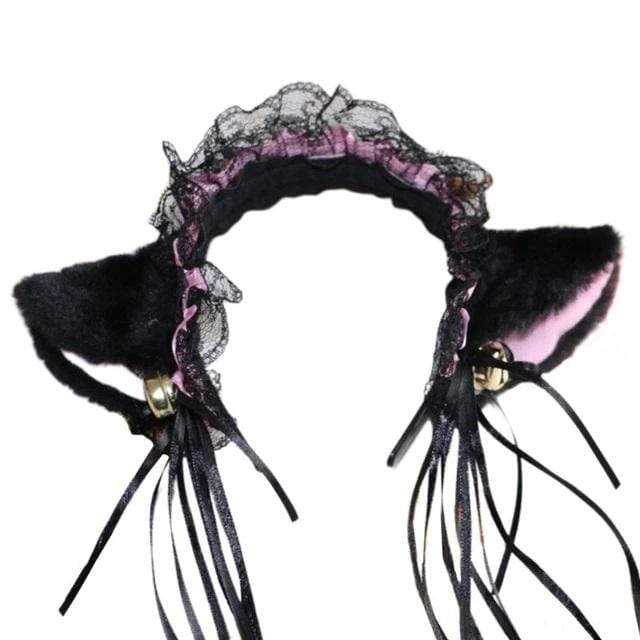 Plush Cat Ears Headband