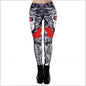 Skull Paradise Printed Leggings