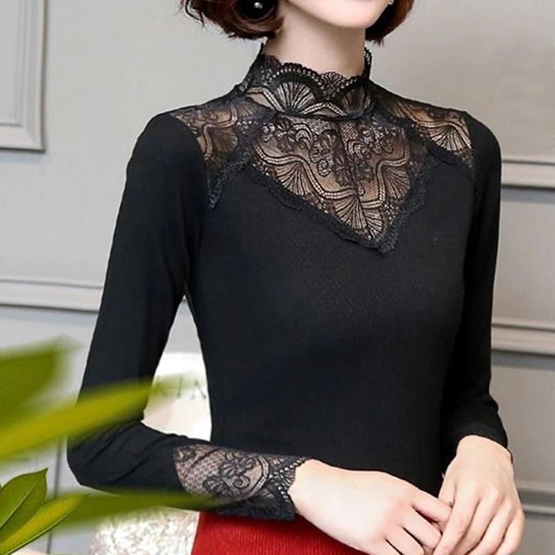 Midnight Kiss Lace Top
