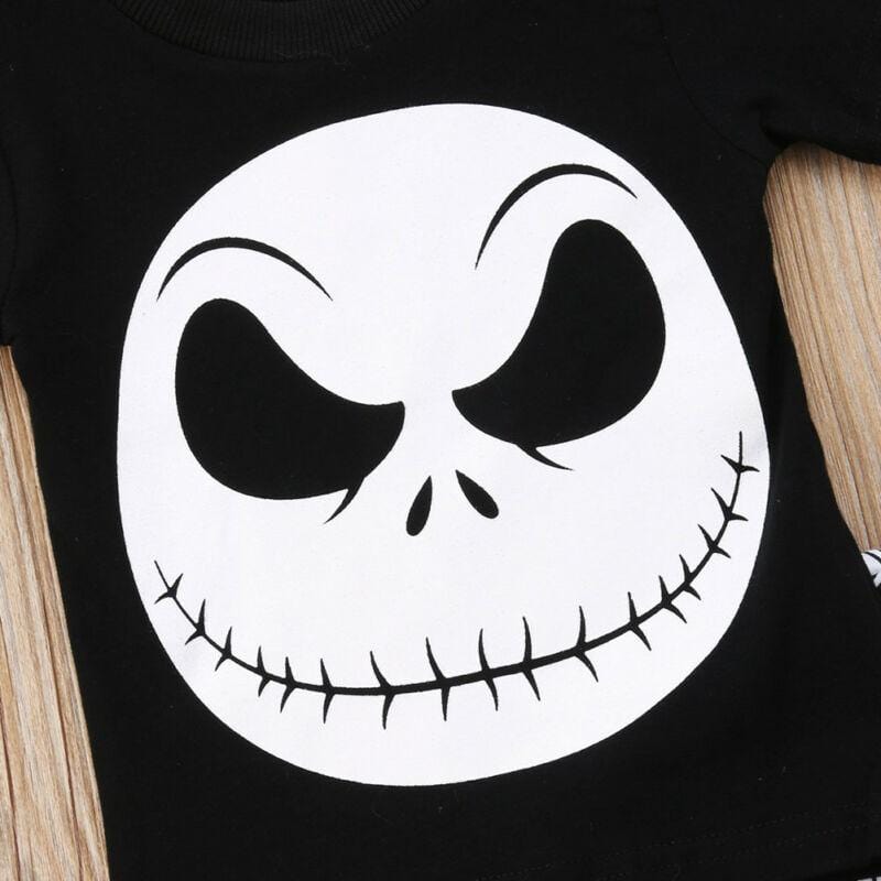 Ghost Skull Baby Outfit