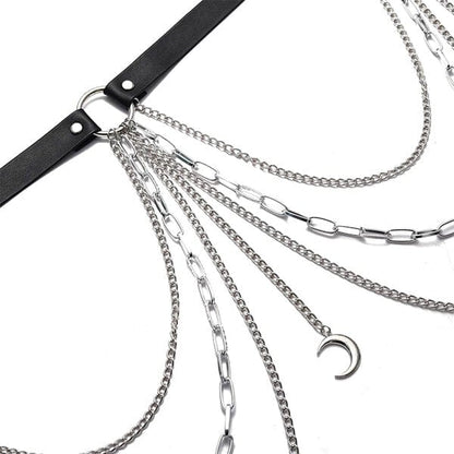 Moon Escape Belt With Chains