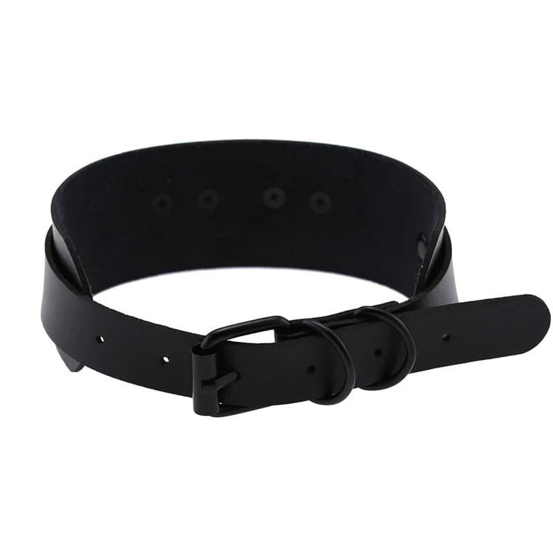 Black Heart Choker Necklace