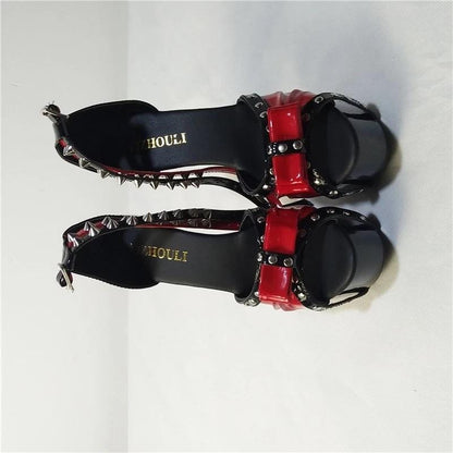 Sexy High Heels Ribbon Sandal