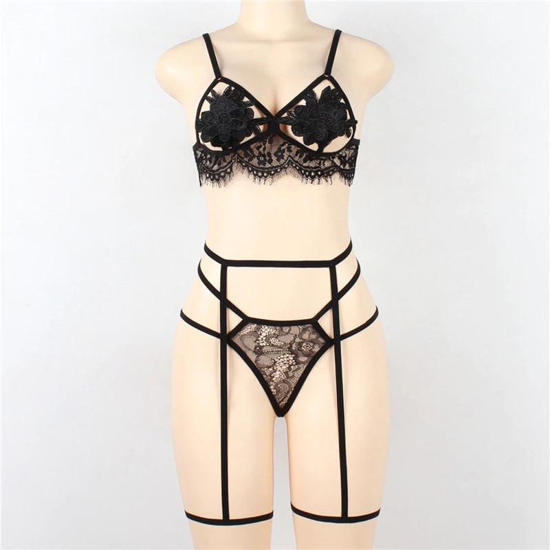 Flower Bae Gothic Lingerie