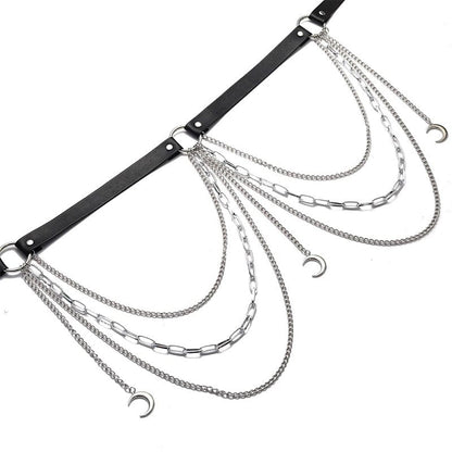 Moon Escape Belt With Chains