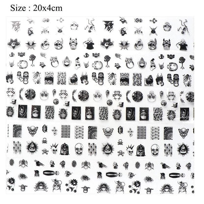 Oh My Skull Nail Art Stickers