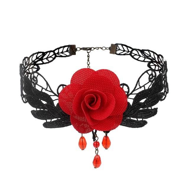 Forbidden Love Sexy Beaded Choker