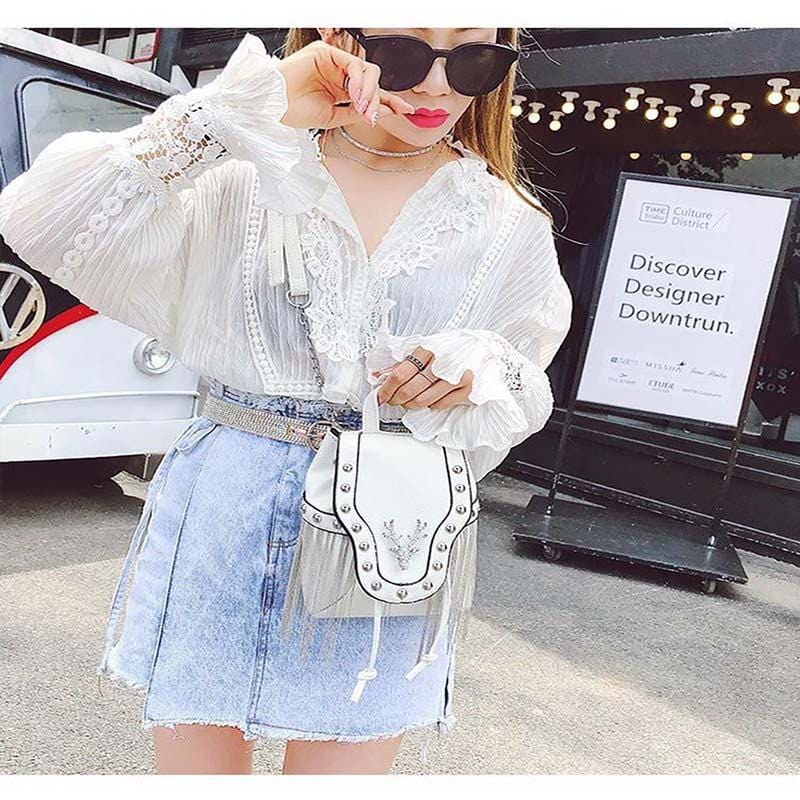 Diamond Elk Shoulder Bag