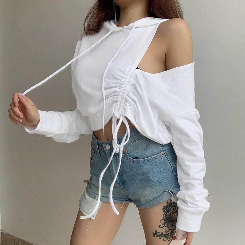 Asymmetric Kawaii Hoodie