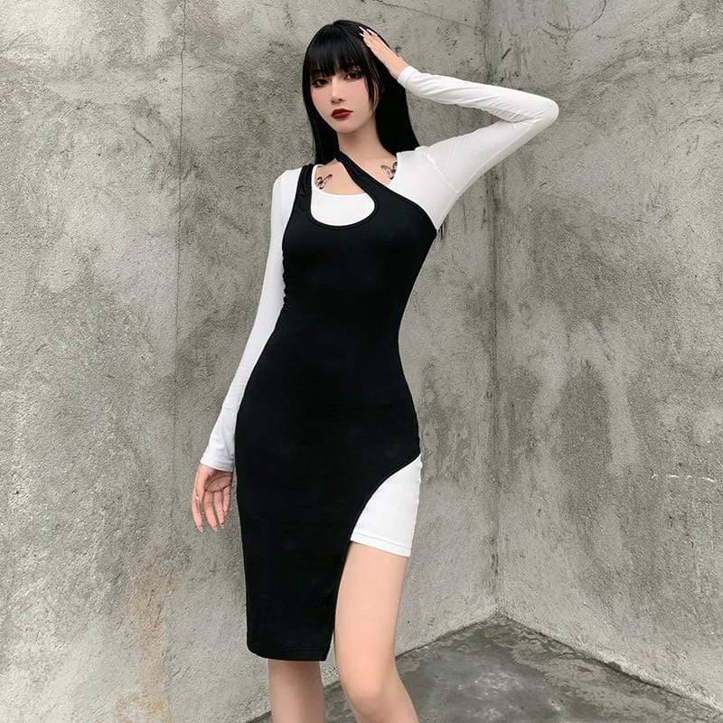 Sweet Gothic Punk Dress