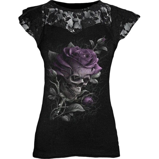 Dream Black Lace Shirt