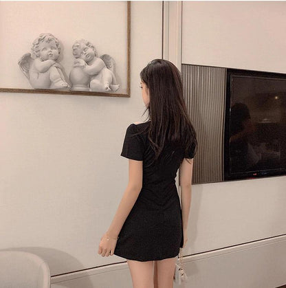 Mandarin Style Two Piece Dress Set