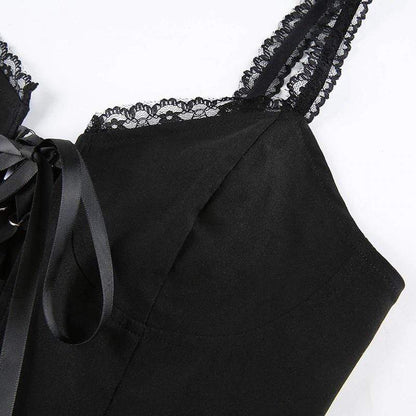 Black Soul Crop Top