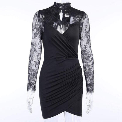 Black Velvet Dress