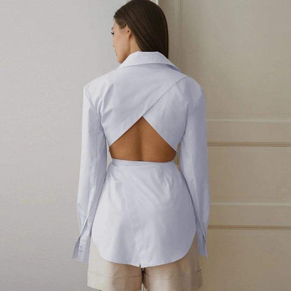 Peekaboo Sexy Back Blouse