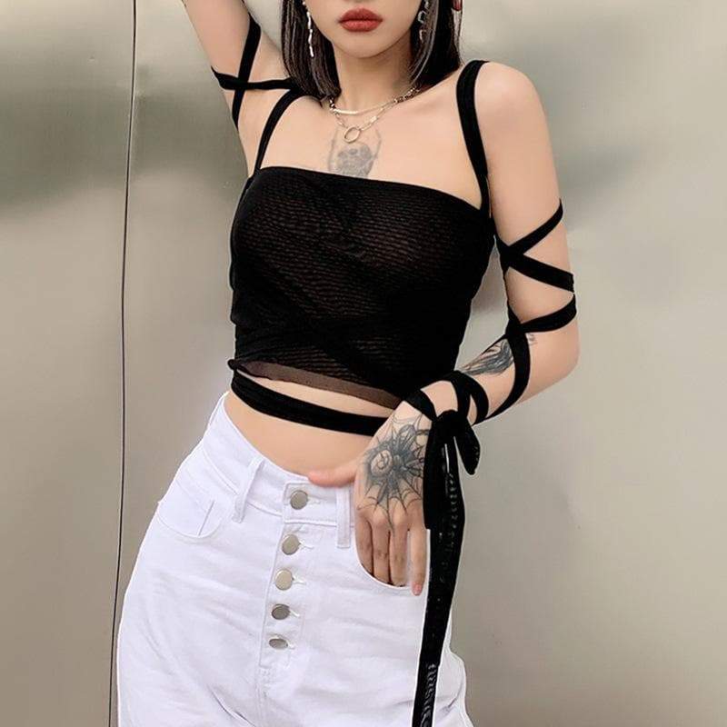 Ardetha Aesthetic Crop Top