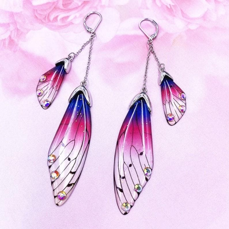 Enchanted Fairy Wing Earrings