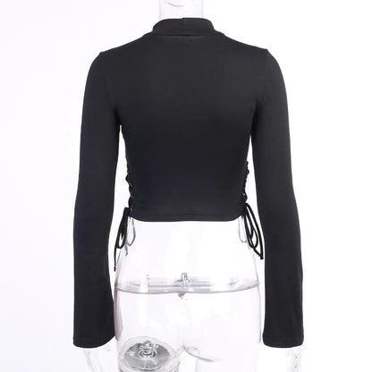 Lolita Vintage Crop Top Shirt