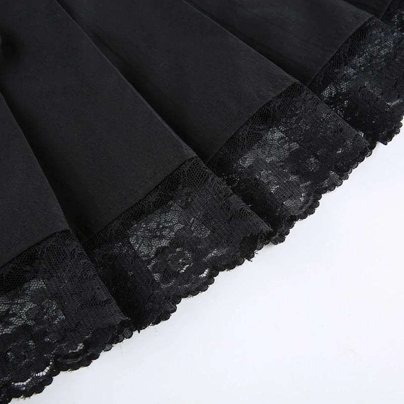 Sweet Gothic Academia Skirt