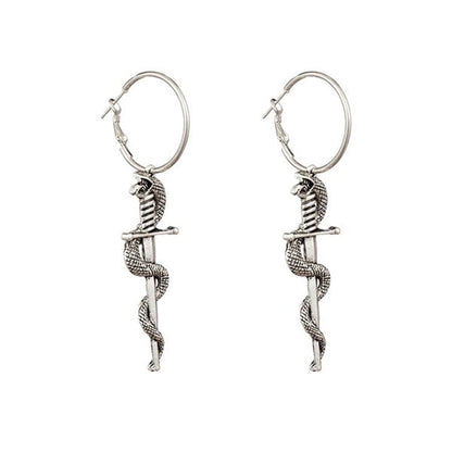 Slither Snake Drop Earrings