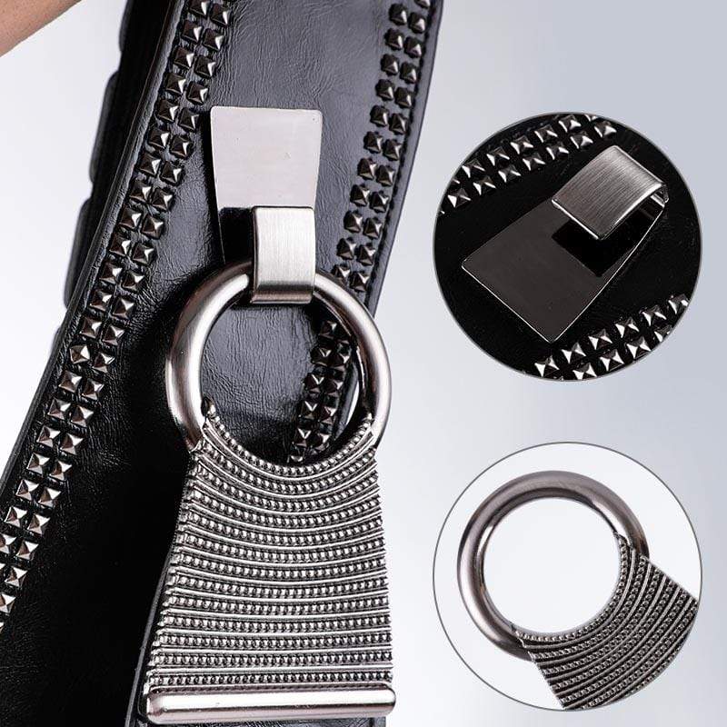 Steampunk Rivet Belt