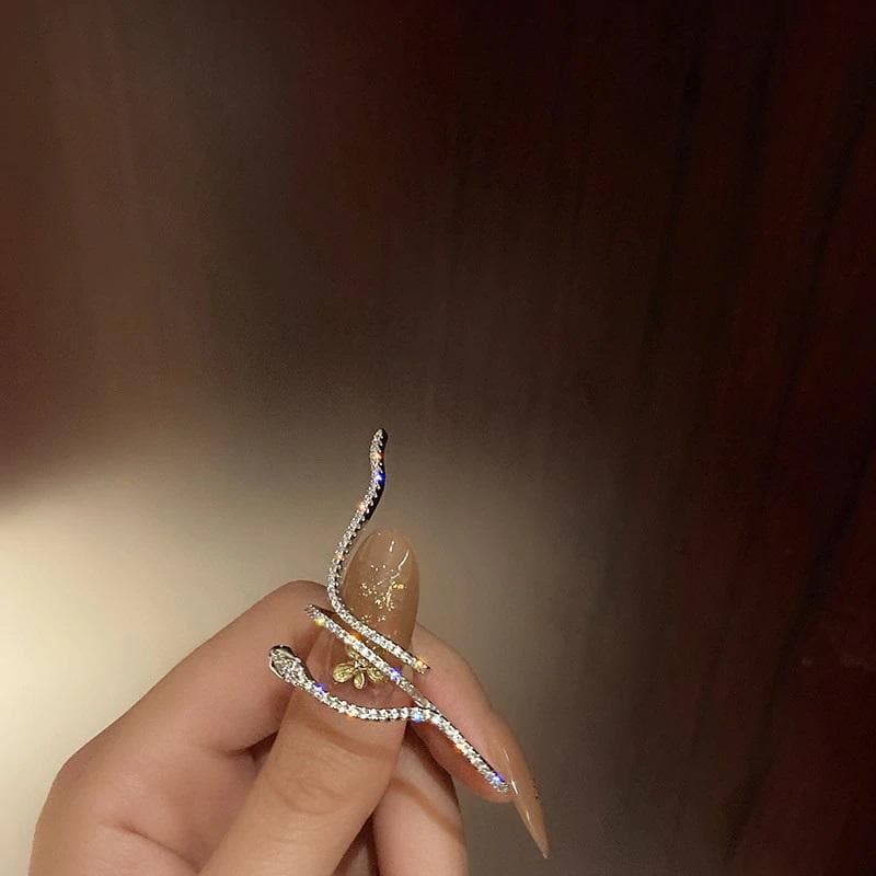 Silver Snake Ring