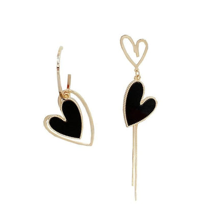 Dark Heart Earrings