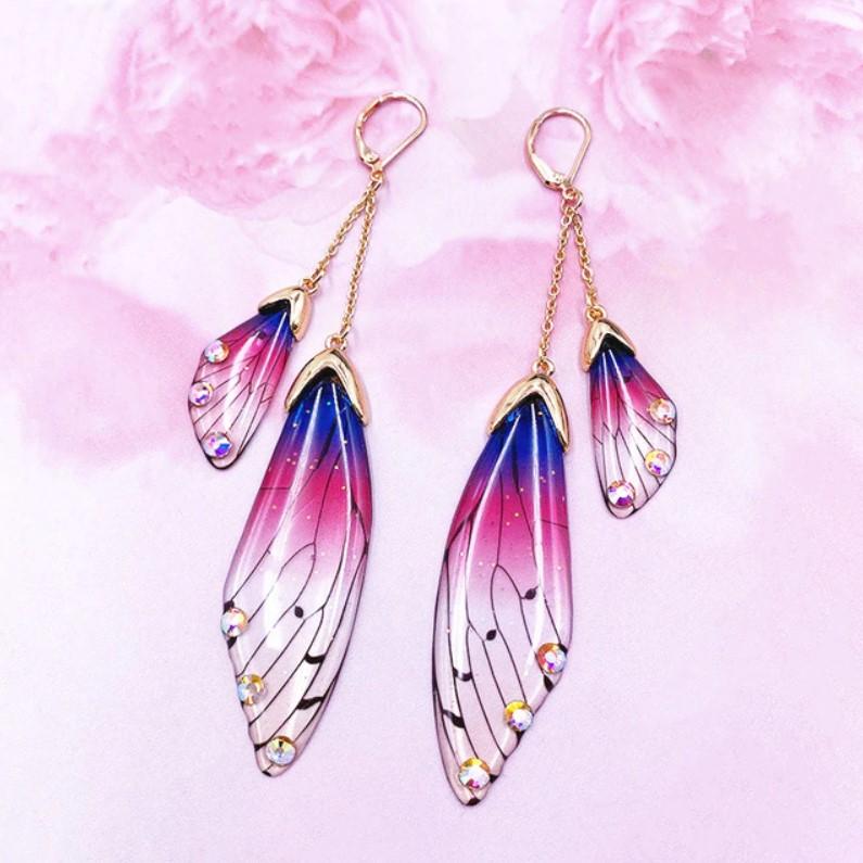 Enchanted Fairy Wing Earrings