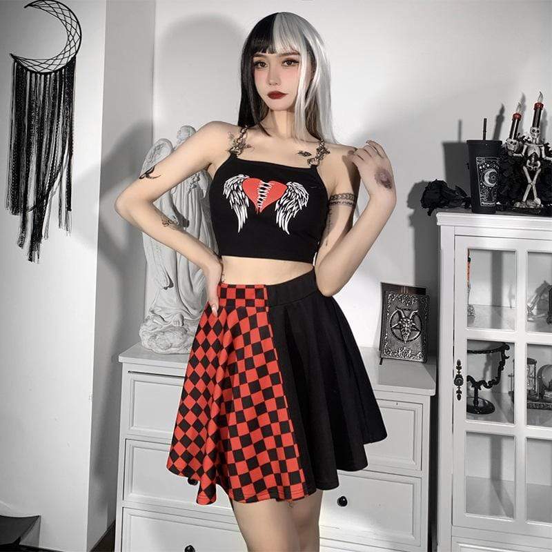 Stitched Heart Crop Top