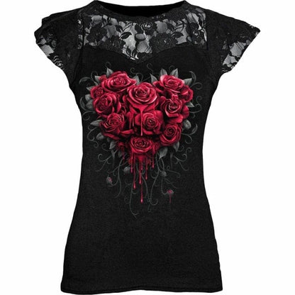 Dream Black Lace Shirt