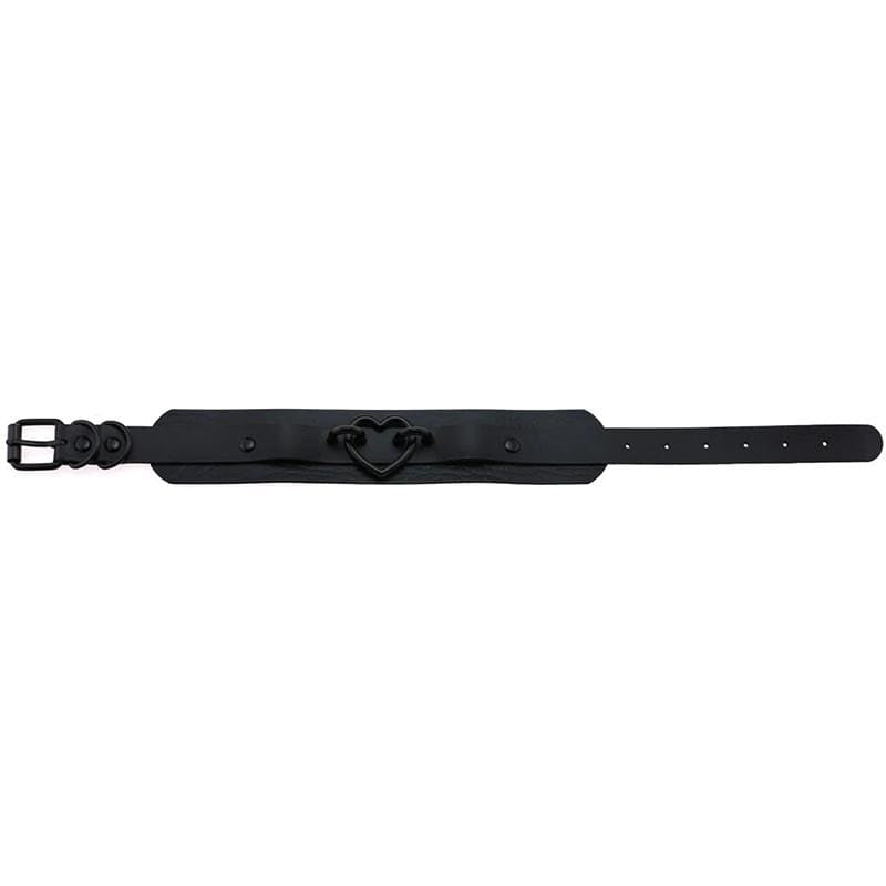 Black Heart Choker Necklace