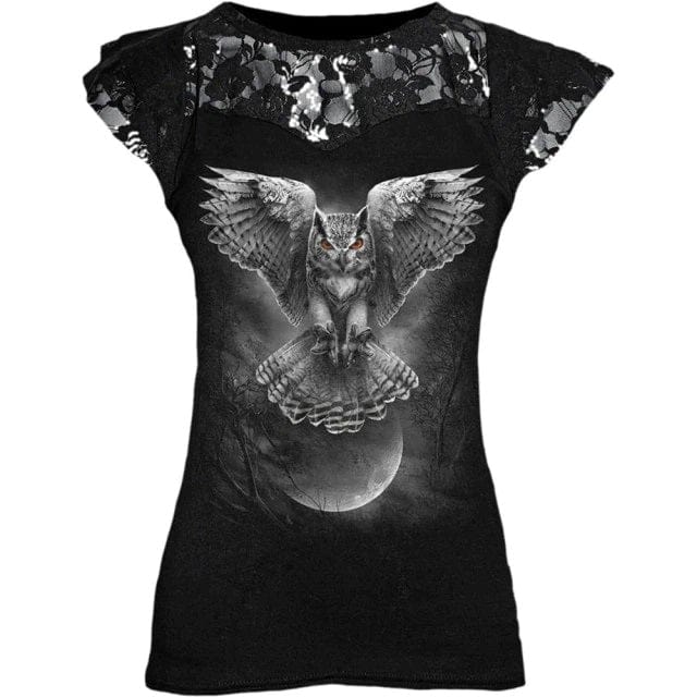 Dream Black Lace Shirt
