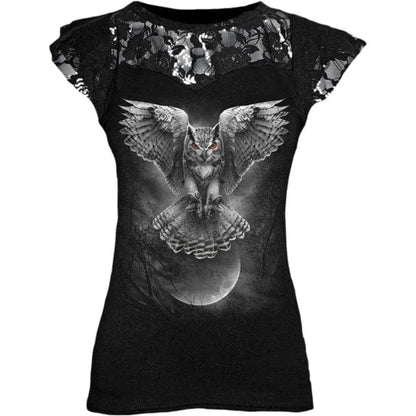 Dream Black Lace Shirt