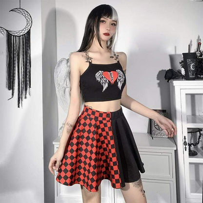 Stitched Heart Crop Top