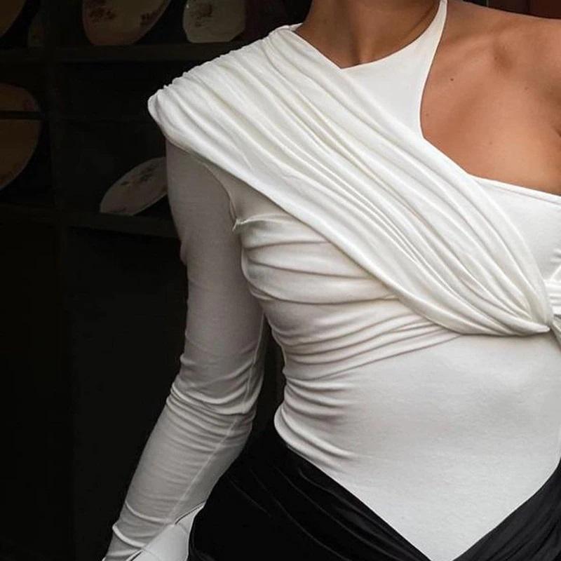 Twist Of Fate One Shoulder Bodysuit
