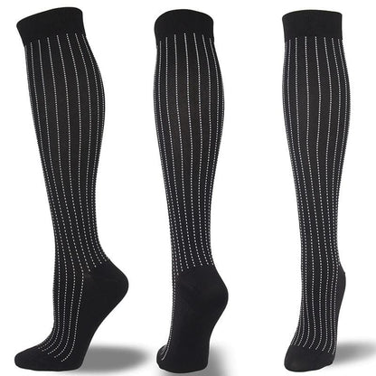 Gothic Black Compression Socks