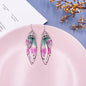 Silver-Pink Green