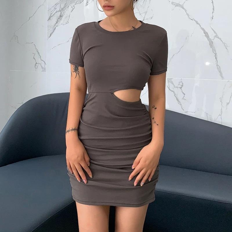 Cut You Out Bodycon Short Dress
