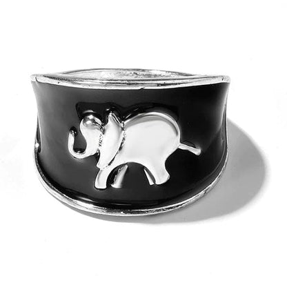 Vintage Black Cocktail Rings