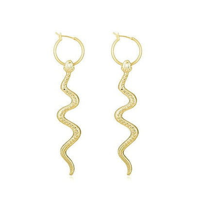 Slither Snake Drop Earrings