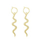 Slither Snake Drop Earrings