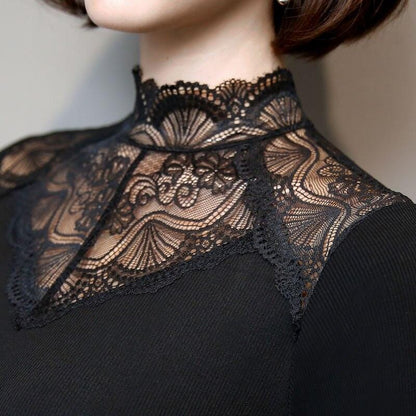 Midnight Kiss Lace Top