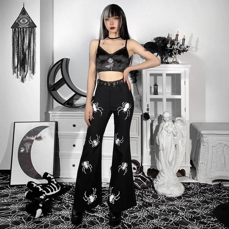 Spider Slayer Flare Pants
