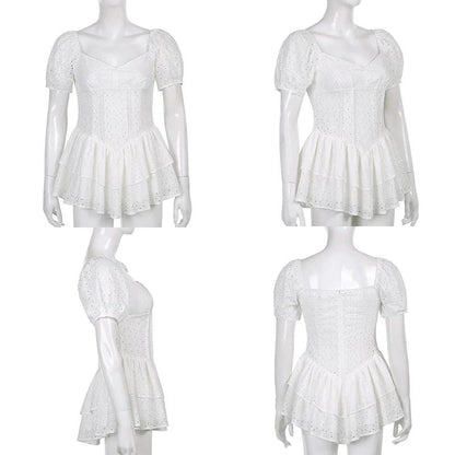Vera Bodycon Puff Dress
