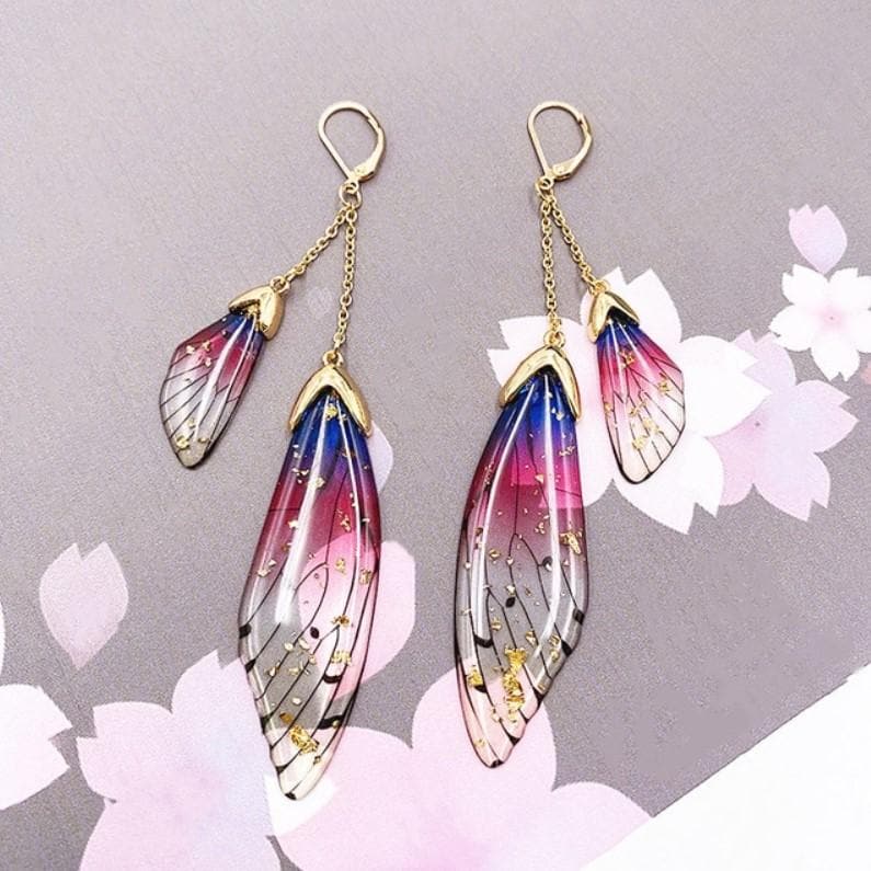 Enchanted Fairy Wing Earrings